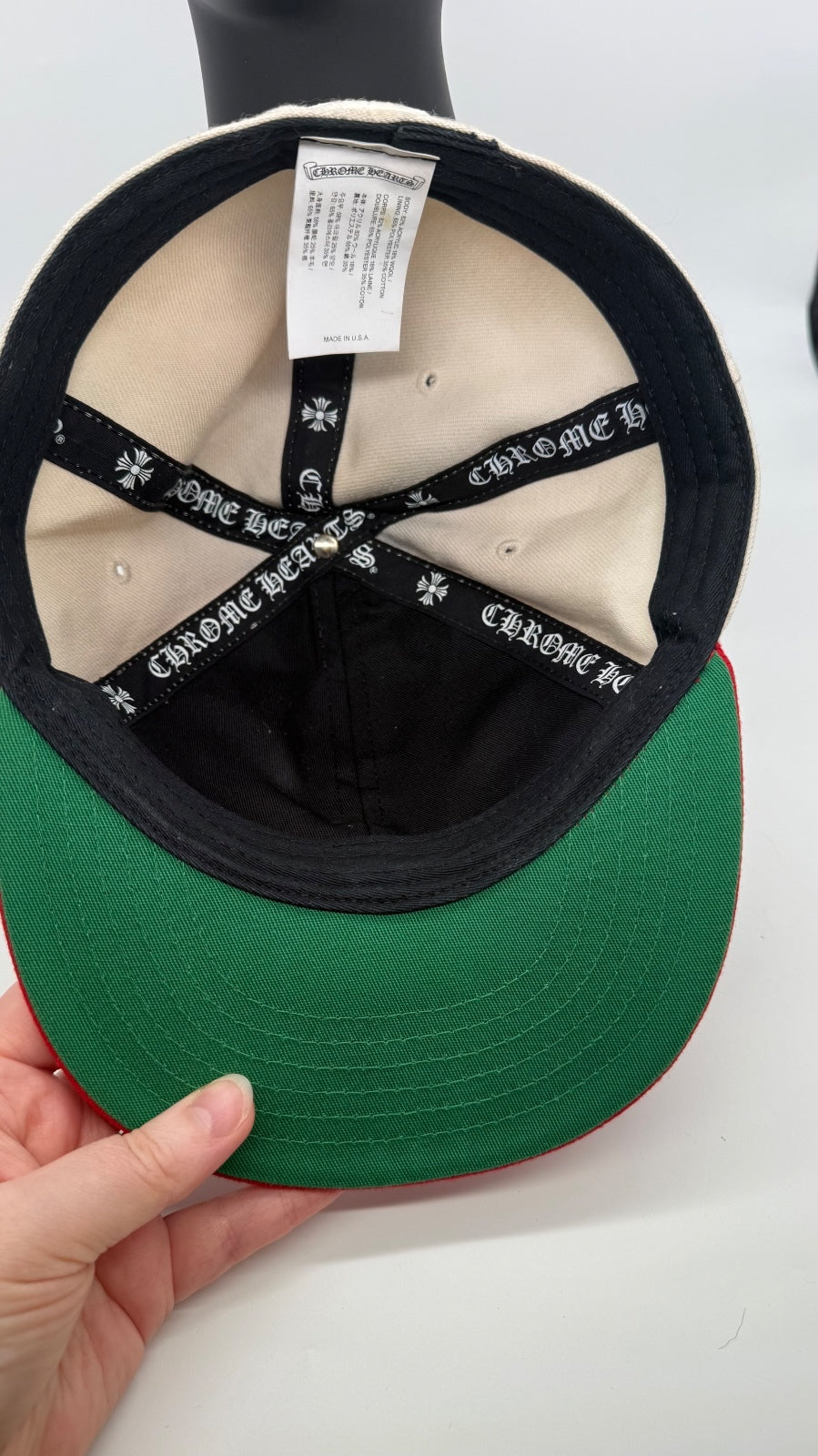 Chrome Hearts Love You Fitted Baseball Cap 7 3/4