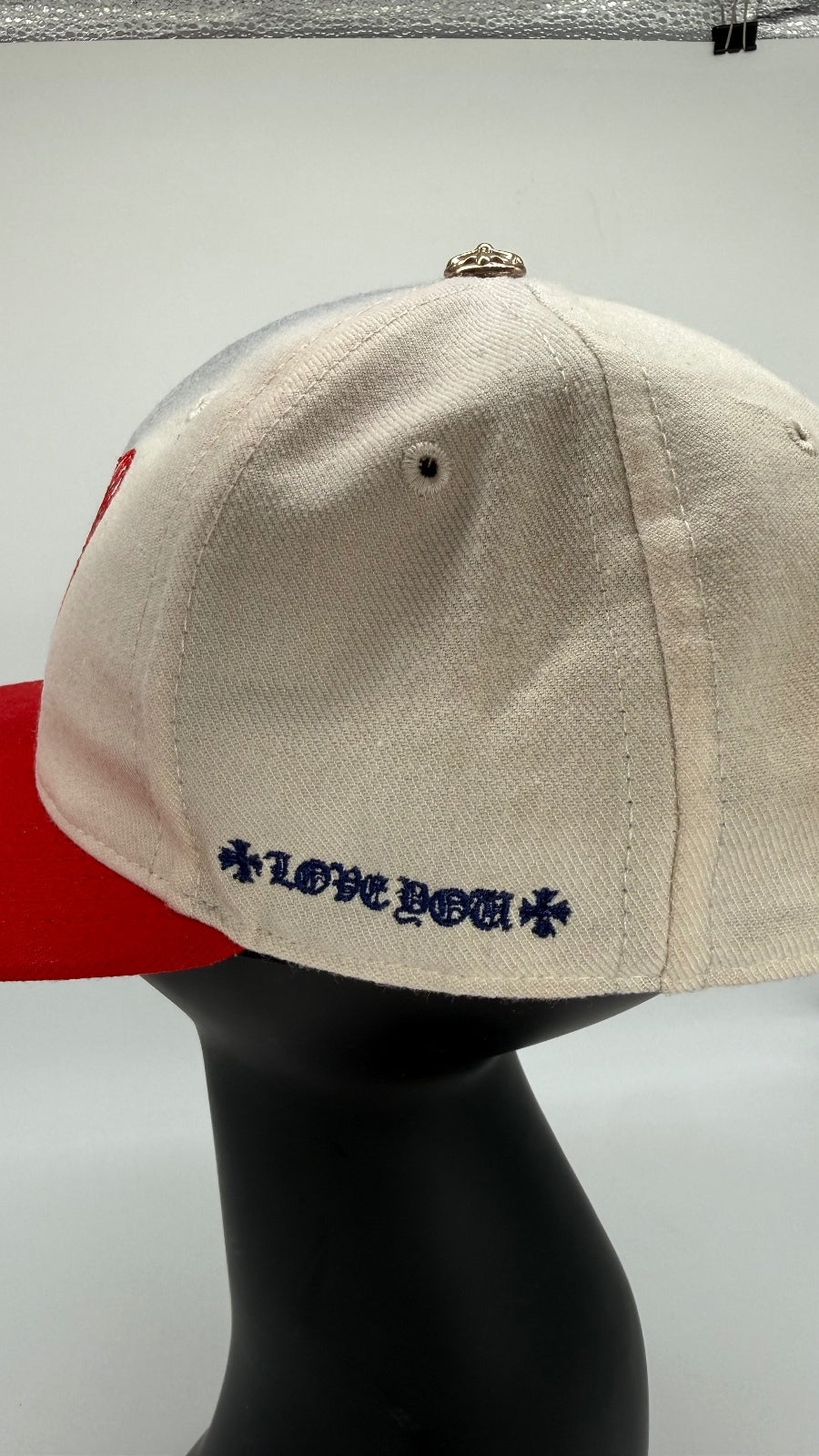 Chrome Hearts Love You Fitted Baseball Cap 7 3/4